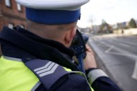 Zdjęcia z działań NURD przeprowadzanych przez policjantów ruchu drogowego KMP Piekary Śląskie